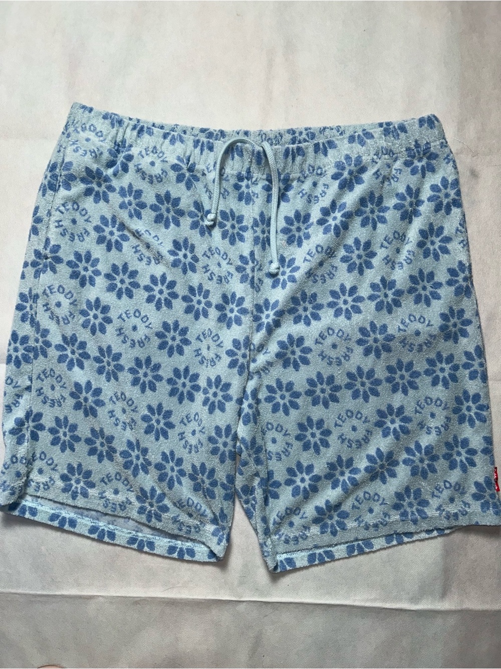 Teddy fresh terry cloth shorts size 3XL